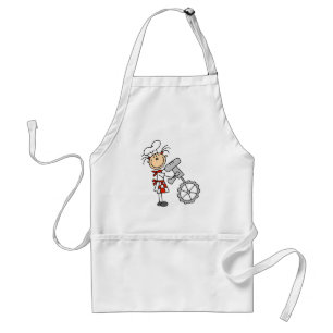 Female Chef with Mixer Tshirts and Gifts Standard Apron