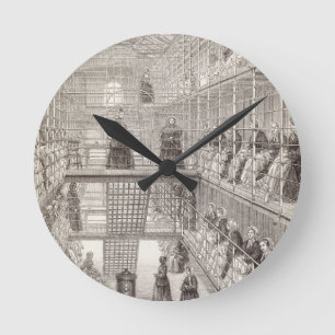 Female Convicts at Work during the Silent Hour in Round Clock