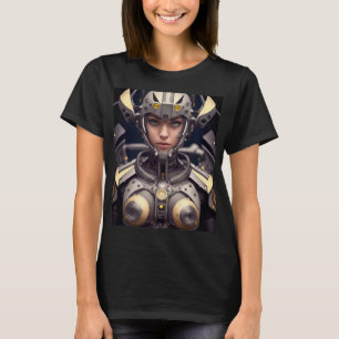 Female Cyborg Warrior T-Shirt