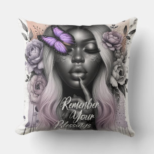 Female Daily Affirmation Cushion