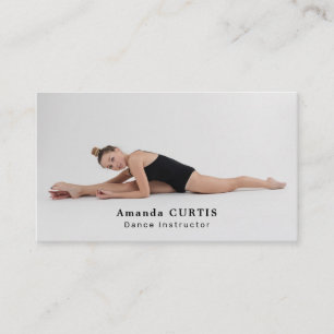 Female Dancer, Dancing Instructor, Dancer Business Card