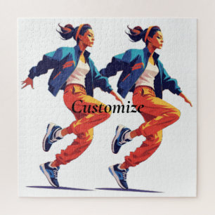 Female Dancer Hip Hop Thunder_Cove Jigsaw Puzzle