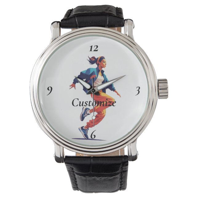 Female Dancer Hip Hop Thunder_Cove Watch (Front)