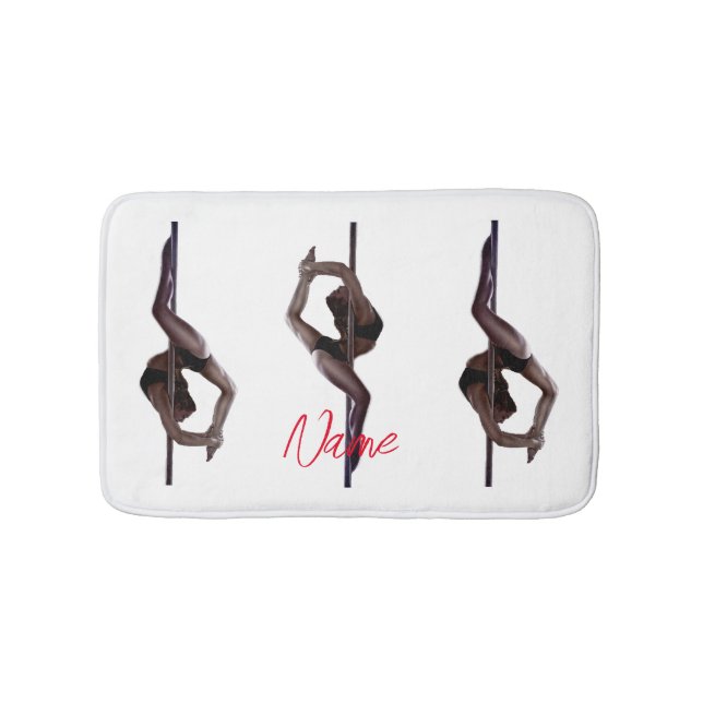 Female Dancer Thunder_Cove Bath Mat (Front)