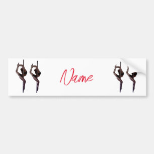 Female Dancer Thunder_Cove Bumper Sticker