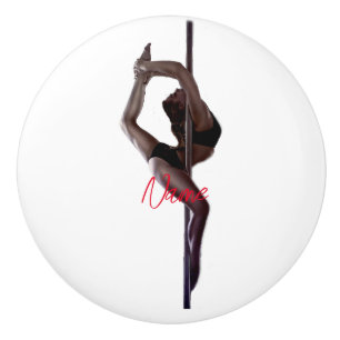 Female Dancer Thunder_Cove Ceramic Knob
