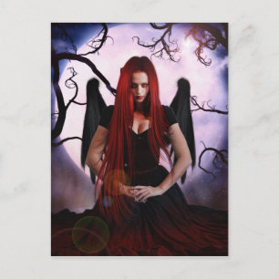 Female Demon Of The Night Postcard