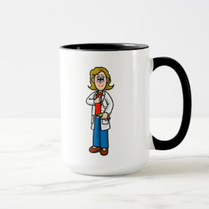 Female Dentist Name Mug