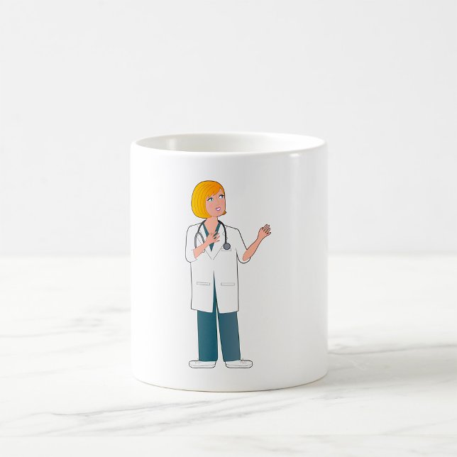 Female Doctor Coffee Mug (Creator Uploaded)