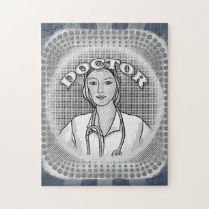 Female Doctor Jigsaw Puzzle