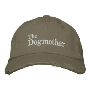 Female Dog Mother Fun Custom  Embroidered Hat