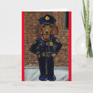 Female Doxie Card
