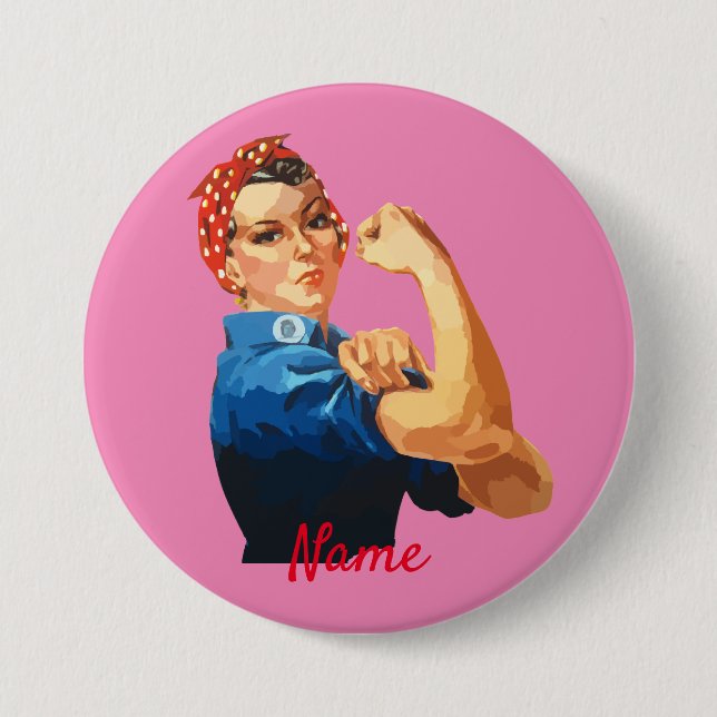 Female Empowerment Thunder_Cove 7.5 Cm Round Badge (Front)