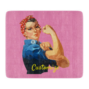 Female Empowerment Thunder_Cove Cutting Board