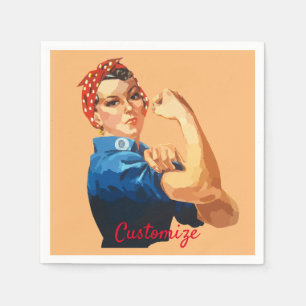 Female Empowerment Thunder_Cove  Napkin