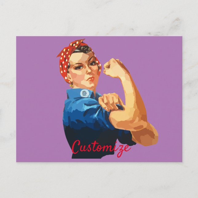 Female Empowerment Thunder_Cove  Postcard (Front)