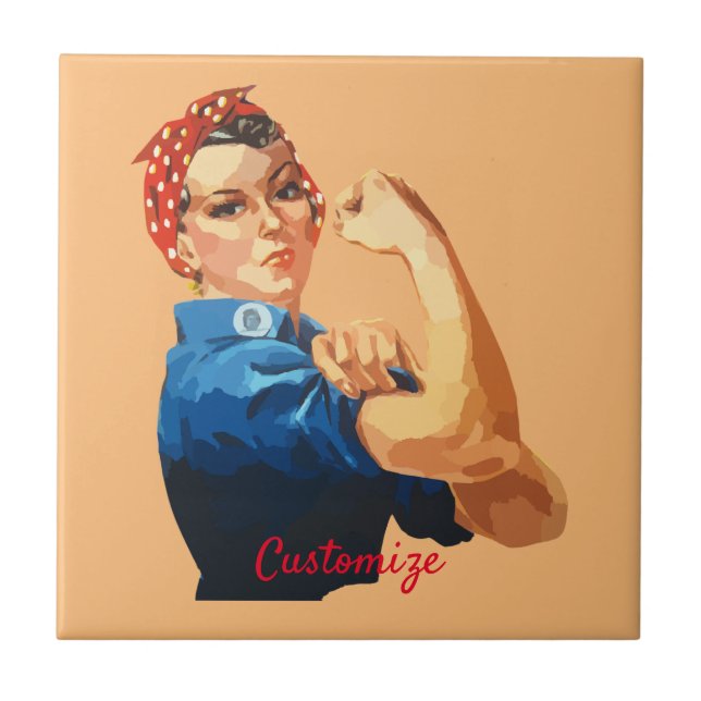 Female Empowerment Thunder_Cove  Tile (Front)