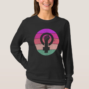 Female Equality Feminist Symbol Empowerment Femini T-Shirt