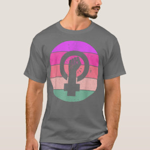 Female Equality Feminist Symbol Empowerment Femini T-Shirt