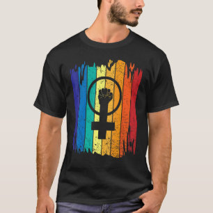 Female Equality Women's Rights Feminist Vintage Fe T-Shirt