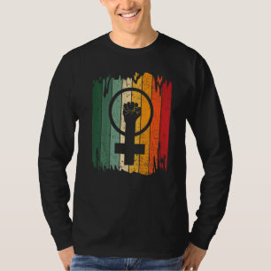 Female Equality Women's Rights Feminist Vintage Fe T-Shirt