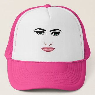 Female Face #1 Trucker Hat