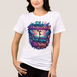 Female Fashion Tri-Blend Shirt