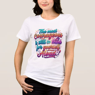 Female Fashion Tri-Blend Shirt