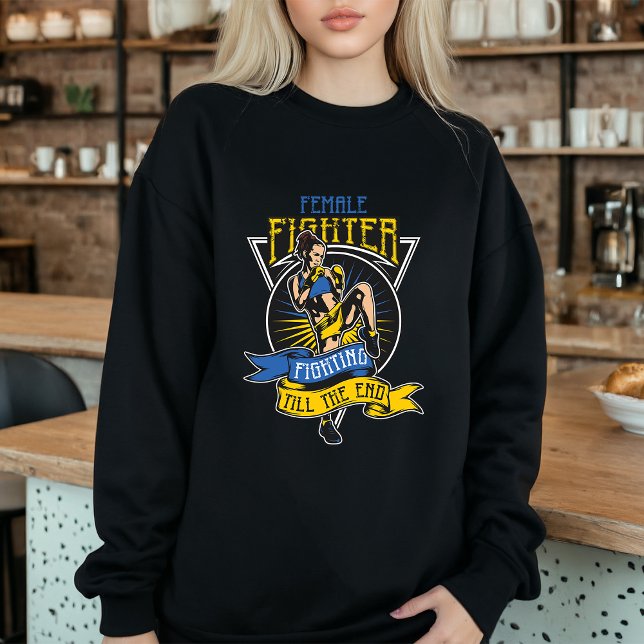 Female Fighter T-shirt (Creator Uploaded)