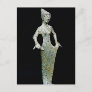 Female figure, possibly Aphrodite Postcard