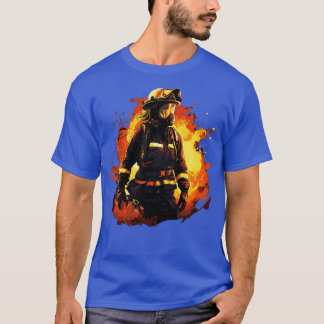 Female Firefighter 1 T-Shirt