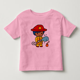 Female Firefighter Toddler T-Shirt