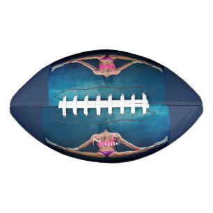 Female Fitness Model Split Thunder_Cove American Football