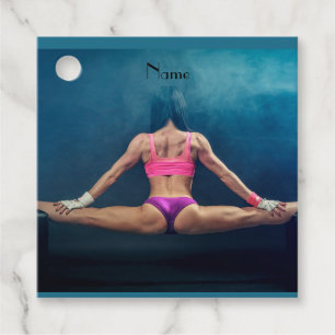 Female Fitness Model Split Thunder_Cove  Favour Tags