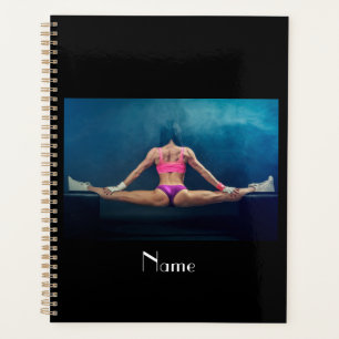 Female Fitness Model Split Thunder_Cove  Planner