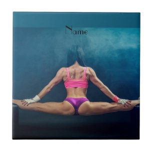  Female Fitness Model Split Thunder_Cove     Tile