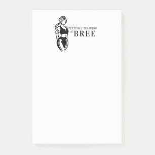 Female Fitness Personal Training Minimalist Post-it Notes