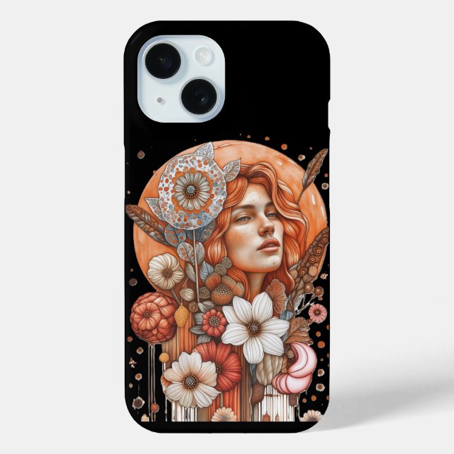 Female flowers Case-Mate iPhone case (Back)