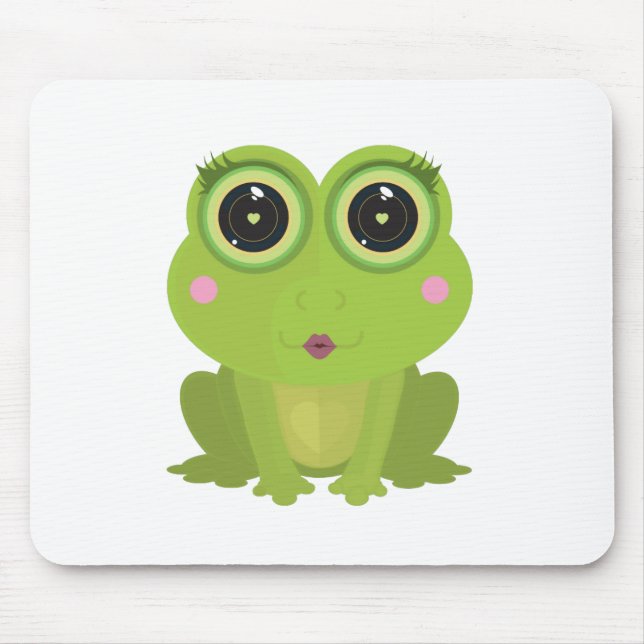 Female Frog Mouse Mat (Front)