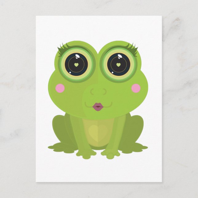 Female Frog Postcard (Front)