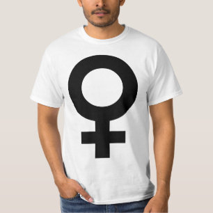 Female Gender Symbol Venus symbol Female Gender T-Shirt