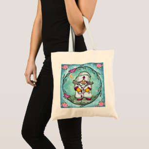 Female Gnome nurse Tote Bag