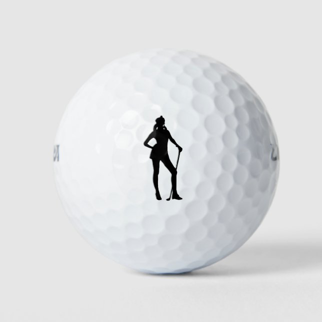 Female Golf Sport Balls (Front)