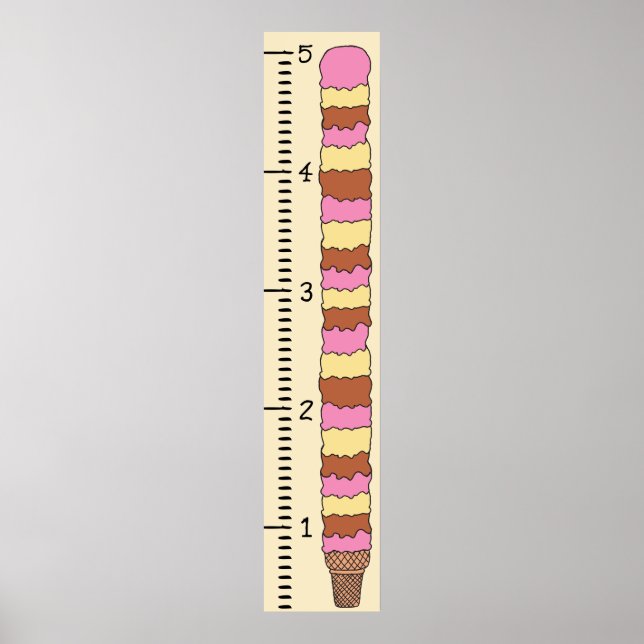 Female Growth Chart Ruler | My Growth Chart (Front)