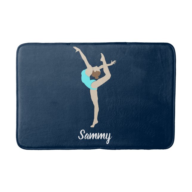 Female Gymnast Bath Mat (Front)