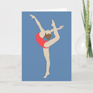 Female Gymnast Card