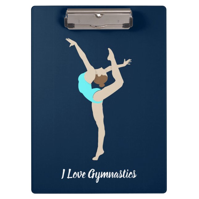 Female Gymnast Clipboard (Front)