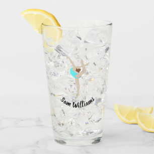 Female Gymnast Glass