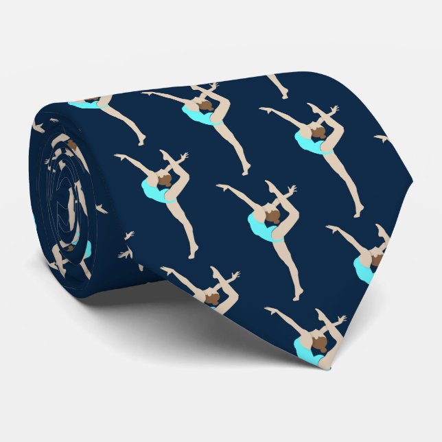 Female Gymnast Tie (Rolled)