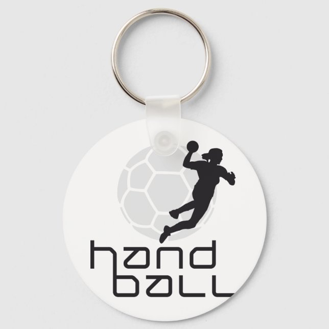 female handball key ring (Front)